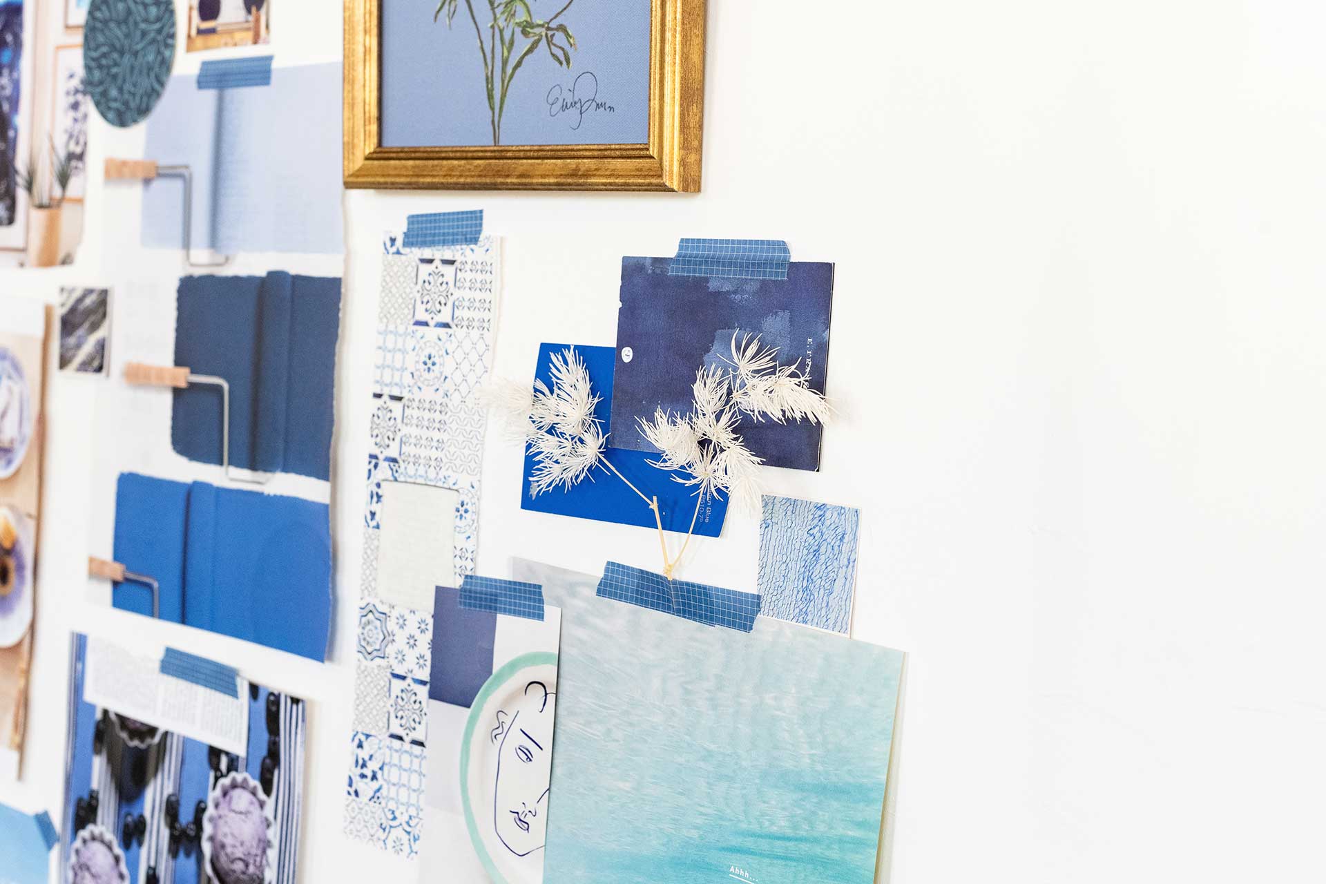 blue-moodboard | Junction Creative Studio